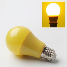 1 Adet 10 Watt Sarı Işık E27 Duy LED Ampul, Sarı Işık 10 Watt Tasarruflu LED Ampul, 10 Watt