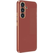 Huly  Samsung Galaxy A24 4g Kılıf Volet Silikon - Kırmızı Hub