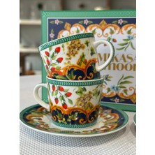 Mikasa Moor Capri Flora 2'li Kahve Fincan Seti 90CC P388.119772
