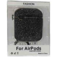 Huly  Airpods 2 (2.nesil) Spell Simli Kılıf - Siyah Hub