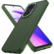 Huly  Realme C55 Kılıf Elegant Kapak - Yeşil Hub