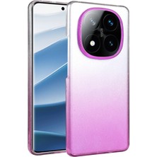 Huly  Xiaomi Redmi Note 14 Pro 5g Glossy Kapak - Mor Hub