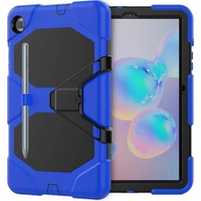 Huly  Samsung Galaxy T500 Tab A7 10.4 Kılıf Griffin Tablet Kapak - Mavi Hub