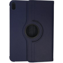 Huly  iPad 2022 10.9 (10.nesil) Kılıf 360 Tablet Deri Kılıf - Lacivert Hub