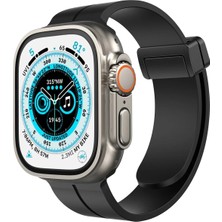 Huly  Apple Watch 38MM KR412 Elegance Stylısh Kordon - Siyah Hub