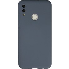 Huly  Huawei P Smart 2019 Kılıf Nano Içi Kadife Silikon - Gri Hub