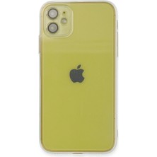 Huly  iPhone 12 Kılıf Fly Lens Silikon - Şeffaf Hub