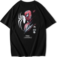 Brz Collection Unisex Oversize Cvla Spiderman T-Shirt