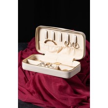 PremiumPort Orta Boy Takı Saklama Kutusu 22X11, Küpe ve Kolye Organizeri