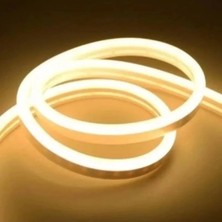 Allians Esnek Neon Şerit LED 7 Metre Gün Işığı 220V Fişli Su Geçirmez