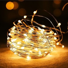 Allians 2 Metre Sarı LED Peri Işık, Şık ve Enerjik Dekorasyon Aksesuarı