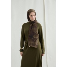 Camellia Scarfs Nars Kraş Şal - Haki