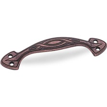 Akzern Yapı Klasik Çekme Antik Bakır 128MM