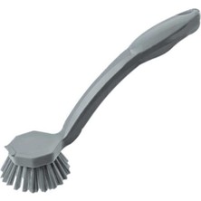 PremiumPort Gri Plastik Petek Lavabo Fırçası, Temizlik Için Dayanıklı ve Pratik