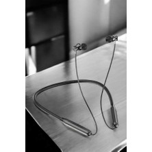 Woogitech Tekno Dijital Göstergeli Kulak Içi Kablosuz Bluetooth Kulaklık Boyun Bantlı Uygun