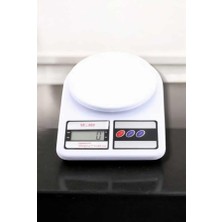 Woogitech Tekno Hassas Terazi 10 kg Kapasiteli, Yüksek Hassasiyetli Dijital Mutfak Tartısı Uygun