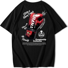 Brz Collection Unisex Oversize Saana Boks T-Shirt