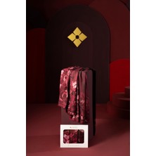 Jawel Kadın Soft Şal Paketi Bordo(Mellas-Marla-Imerion)