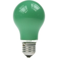 1 Adet 10 Watt Yeşil Işık E27 Duy LED Ampul, Sarı Işık 10 Watt Tasarruflu LED Ampul, 10 Watt