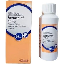 Vetmedin 10 Mg 50'lik Tablet- STT:2027