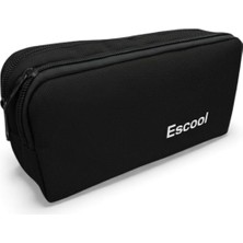 Topnet Alc Çift Fermuarlı Kalem Çantası 12 Adet Asorti