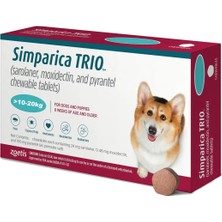 Simparicaa Trio 10-20 kg Köpekler Için Tablet- STT:2027