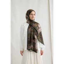 Camellia Scarfs Nars Kraş Şal - Yeşil