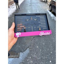 Pi Dekorasyon Motor Pleksi Plakalık Universal Araçlar İçin Dayanıklı Siyah Tasarım