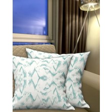 Ardizayn Kadife Kumaş 2'li Dekoratif Kırlent Kılıf - Çift Taraflı Baskı