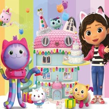 NW NessiWorld GB 709 Gabbys Dollhouse Puzzle 50 Prç