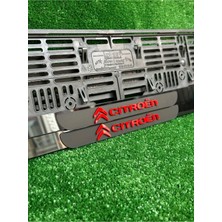 Pi Dekorasyon Pleksi Otomobil Plakalık Ahenk Model Cıtroen Logolu Uyumlu