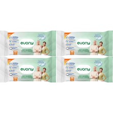 Evony Hasta Vücut Perine Temizleme Islak Mendil Havlu 48 Yaprak Xl Banyo Ferahlığı (4 Lü Set)