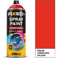 Sgs Sprey Boya Trafik Kırmızı RAL3020 400ML