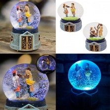 ForWhat Büro Ev Ofis Dekoru Için Tekli Pilli Maksi Kar Küresi