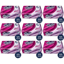 Papia Platinum Pratik Mendil 125 Yaprak (4 Katlı) 1125 Yaprak (9PK*125)