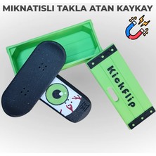 Creva Kickflip Mıknatıslı Kaykay-Monster Eye