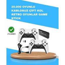 Woogitech Tekno Kablosuz Retro Tv Oyun Konsolu – 30.000+ Oyun, Hd Çıkış & Kablosuz Gamepad ile Efsanevi