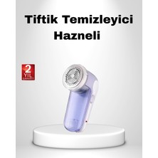 Woogitech Tekno USB Şarjlı Tiftik Temizleyici – Kolay Temizlenen Hazne ve Bıçak, Taşınabilir Uygun