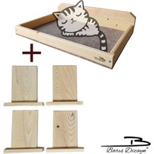 Feyza Design 5 Parça Eko Halı Kaplama ve Basamak Seti, Sağlıklı ve Dayanıklı 10KG