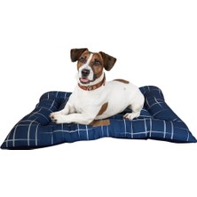 Feyza Design Yumuşak ve Konforlu Orta ve Büyük Irk Köpek Yatağı Minder, Yıkanabilir, Elyaf Dolgulu
