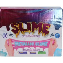 4263-METALİC Dıy Slime Set Metalıc
