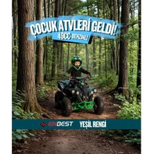 Enbest 49 cc Benzinli Çocuk Atv 4-12 Yaş Yeşil