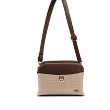 Silver & Polo SP623 Kadın Çapraz Çanta Logolu Nut-Kahve