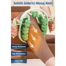 Feyza Design Çevre Dostu 13 Tekerlekli Selülit Karşıtı Masaj Aleti