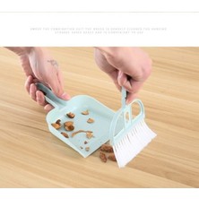 PremiumPort Pratik Mini Temizleme Fırçası ve Süpürge Seti, Masaüstü Çöp Temizleme