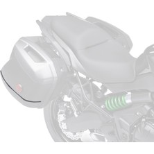 Kawasaki 28L Yan Çanta Çıtası Metalik Gri