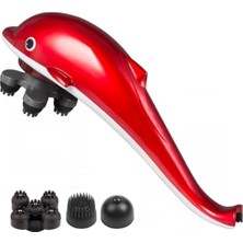 Feyza Design Dolphin Dört Başlıklı Derin Etki Vücut Masaj Aleti ile Rahatlatıcı Sohbet