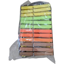 PremiumPort 24'lü Mandal Seti, Renkli ve Şık Tasarımıyla Çeşitli Kullanımlar Için Perfect