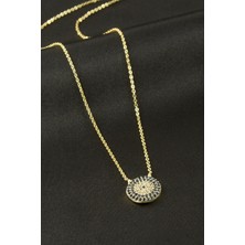 Makay Nazar Zirkon Taşlı Kolye