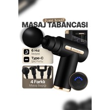 Feyza Design Yüksek Performanslı Çok Başlıklı Taşınabilir Masaj Aleti